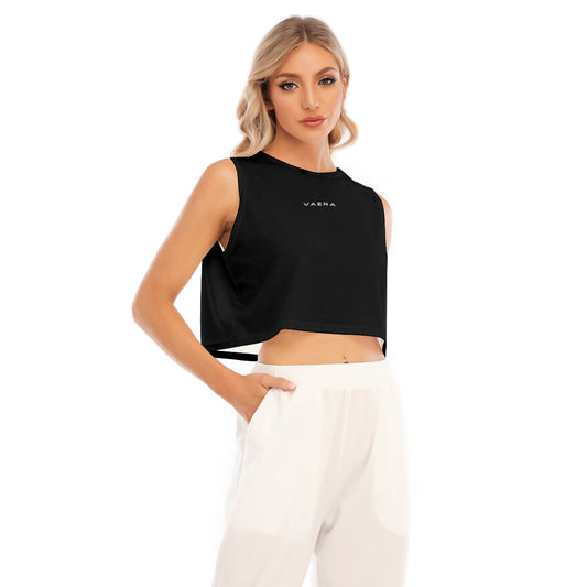 Aurea Cropped Sleeveless Tee