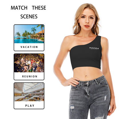Zarin One-Shoulder Crop