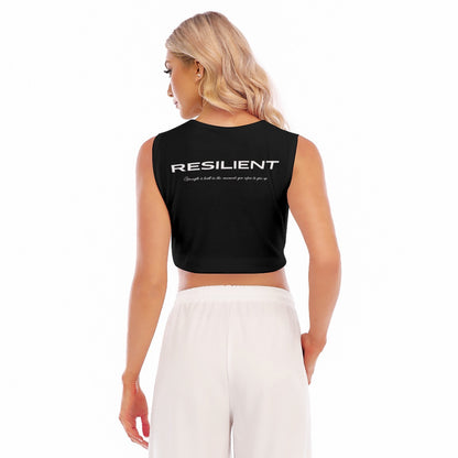 Aurea Cropped Sleeveless Tee